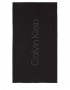 Πετσέτα θαλάσσης Calvin Klein KU0KU00118-BEH  Towel Block Unisex 170X90 cm,  ΜΑΥΡO